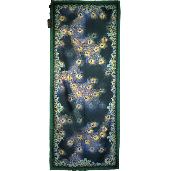 NWT Double-Sided Silk Scarf 27"x70" Long Rectangle Shawl Wrap 8691 - Picture 1 of 9